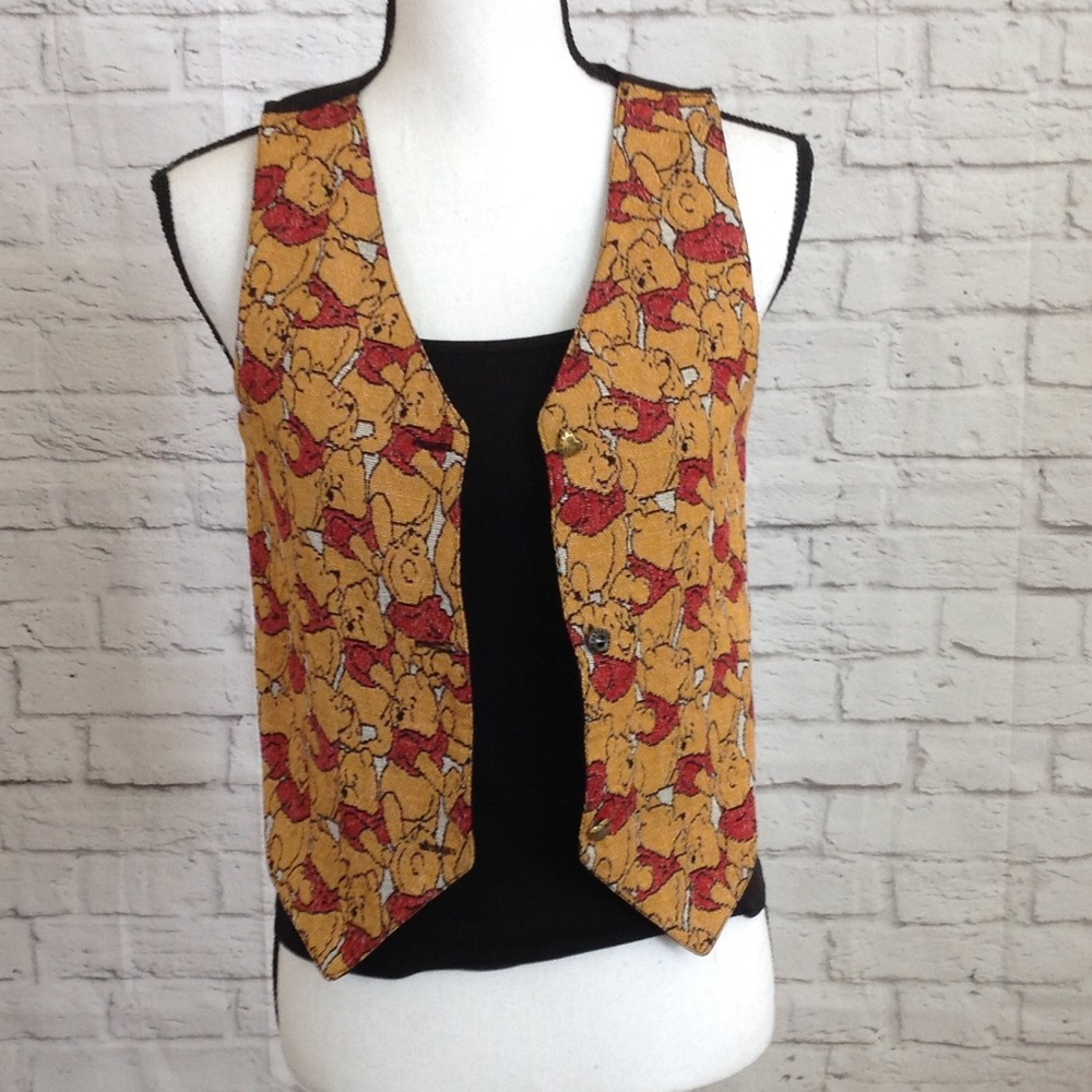 Winnie the Pooh Vintage Vest Size 14